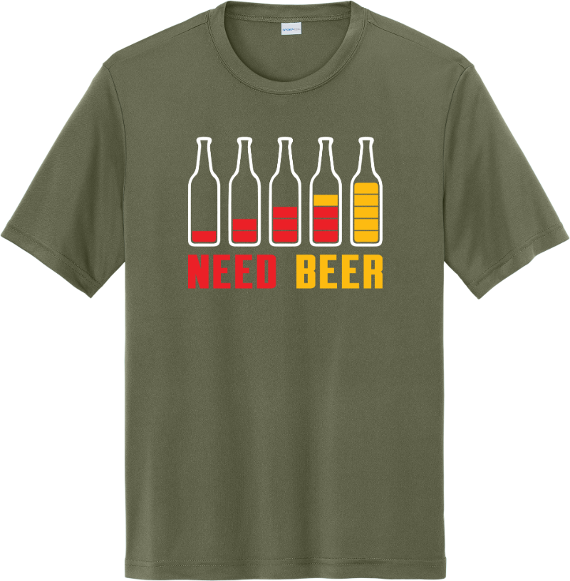 Need Beer - Olive Drab Green