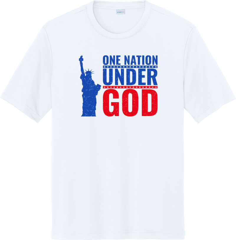 One Nation Under God - White
