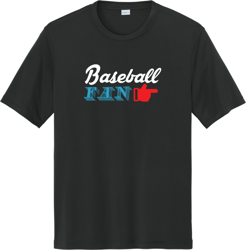 Baseball Fan - Black