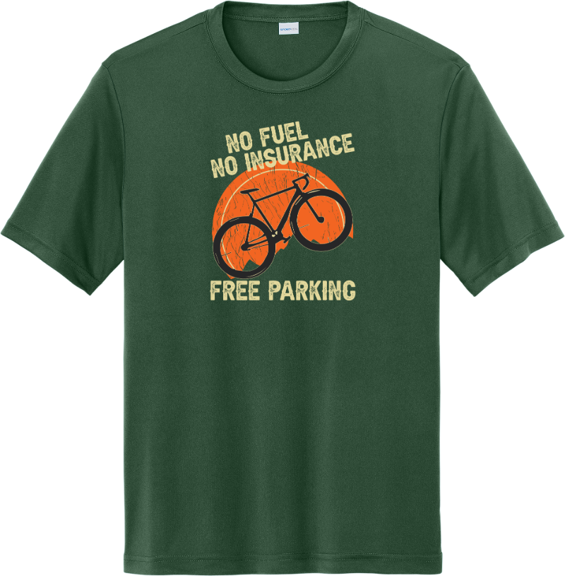 No Rules. No Excuses. Free Parking - Forest Green