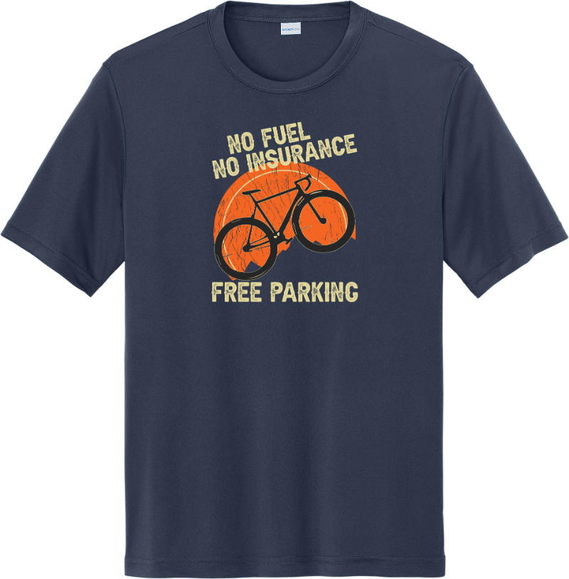 No Rules. No Excuses. Free Parking - True Navy