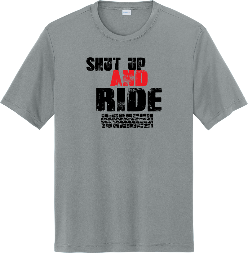 Shut Up And Ride - Grey Concrete