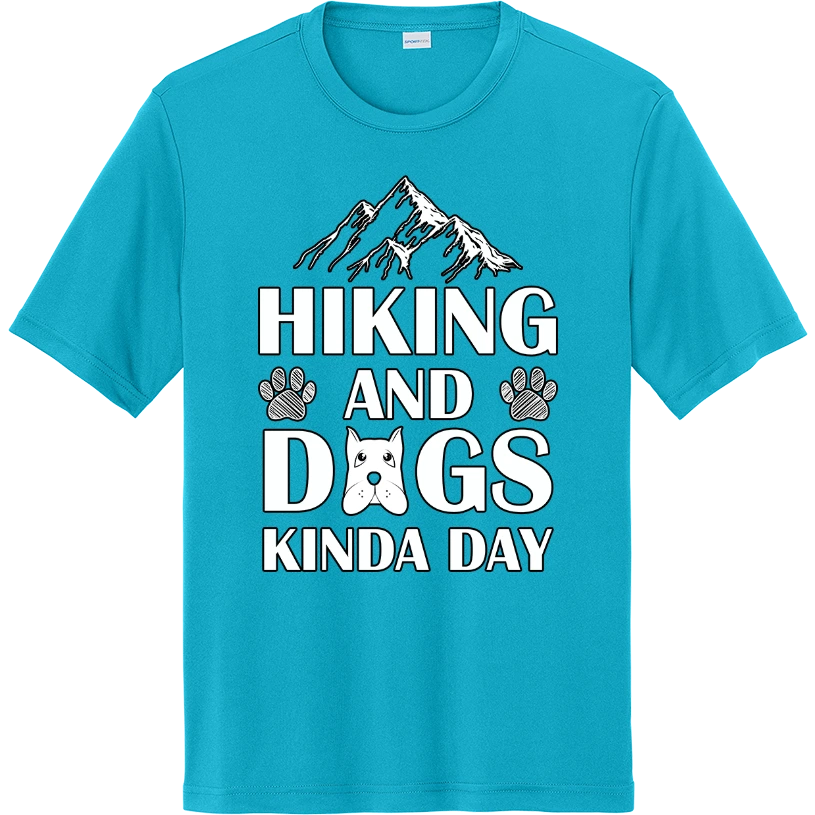 Hiking and Dogs Kinda Day - Atomic Blue