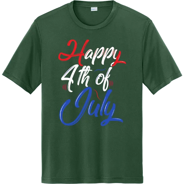 Happy 4th of July - Forest Green