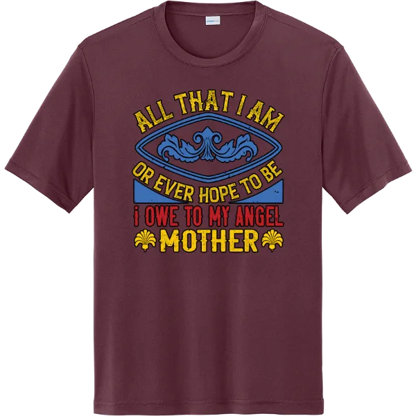 Angel Mother Tribute - Maroon