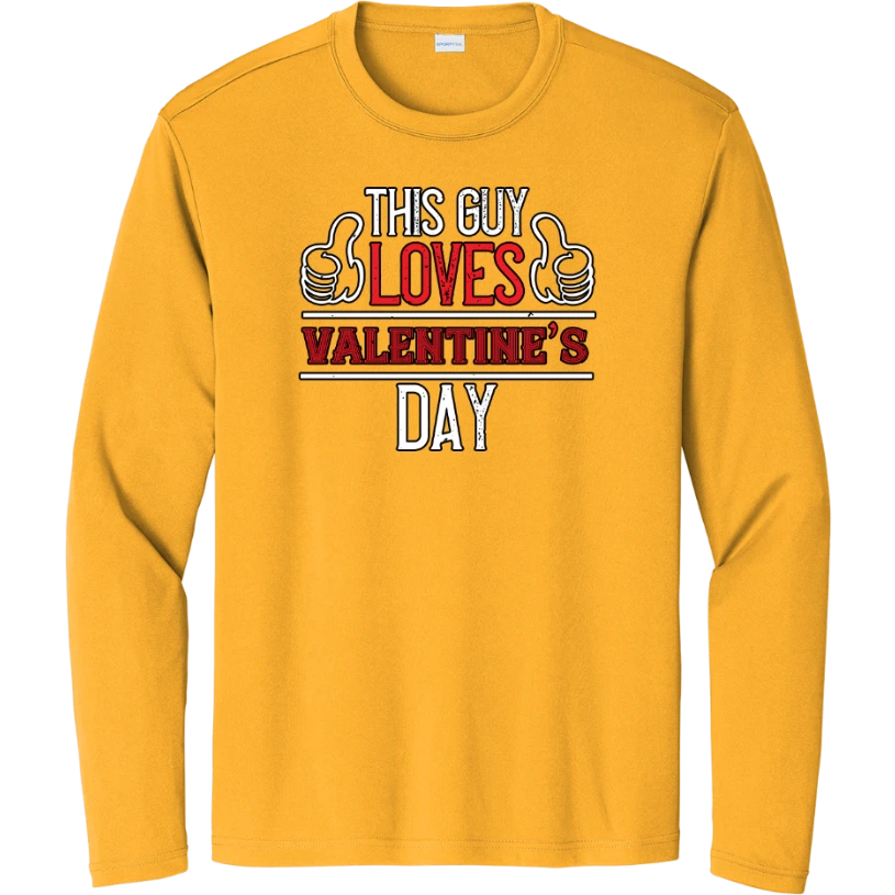 This Guy Loves Valentine’s - Gold